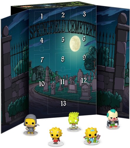 ADVENT CALENDAR 13 DAY SPOOKY COUNTDOWN SIMPSONS