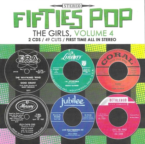 50s Pop Girls V4-49 Cuts-100% First Time Stereo