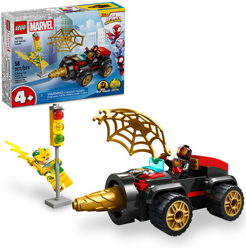 LEGO MARVEL SPIDEY DRILL SPINNER VEHICLE