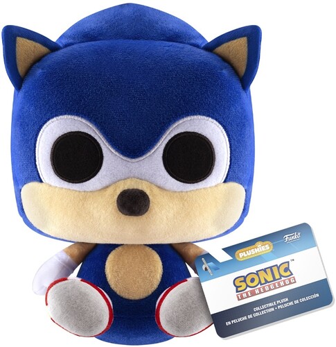 PLUSH SONIC THE HEDGEHOG SONIC 7 INCH