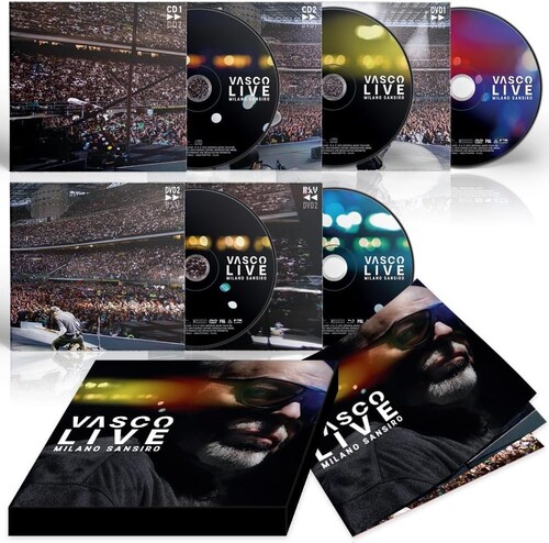Vasco Live Milano Sansiro - Box 2CD+2DVD+Blu-Ray [Import]