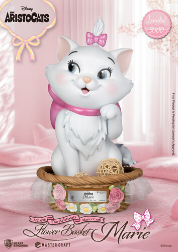 THE ARISTOCATS MASTER CRAFT FLOWER BASKET MARIE