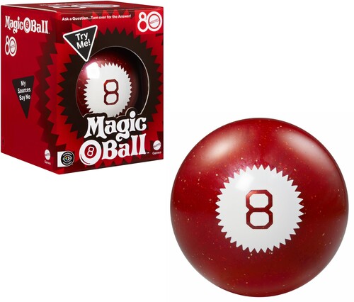MAGIC 8 BALL RUBY 80TH ANNIVERSARY