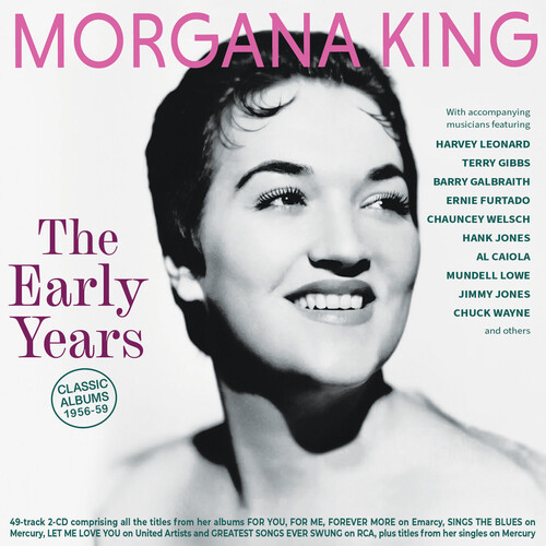 Morgana King - Early Years: Classic Albums 1956-59 vinyl record cover