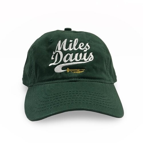 Miles Davis - Trumpet - Unstructured Hat - Green