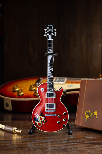 Gibson Les Paul Slash Snakepit Custom Shop 10 Inch Miniature Guitar Relica
