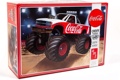 1988 Chevy Silverado Monster Truck (CocaCola) AMT Model Kit