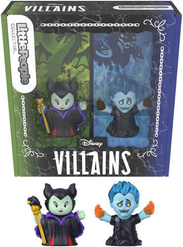 LP COLLECTOR DISNEY VILLAINS MALEFICENT & HADES