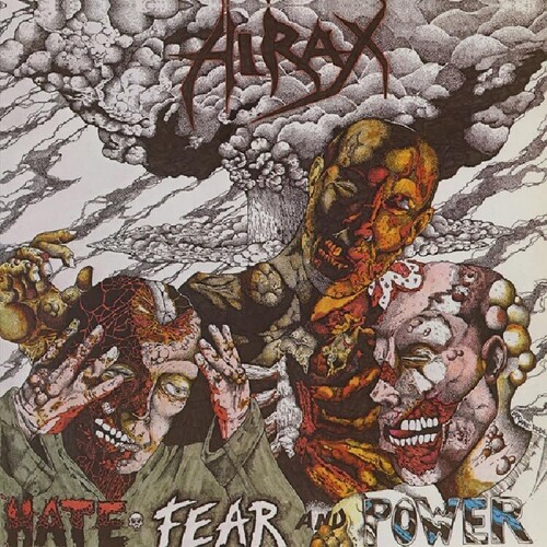 Hirax - Hate Fear & Power (Uk) vinyl record cover