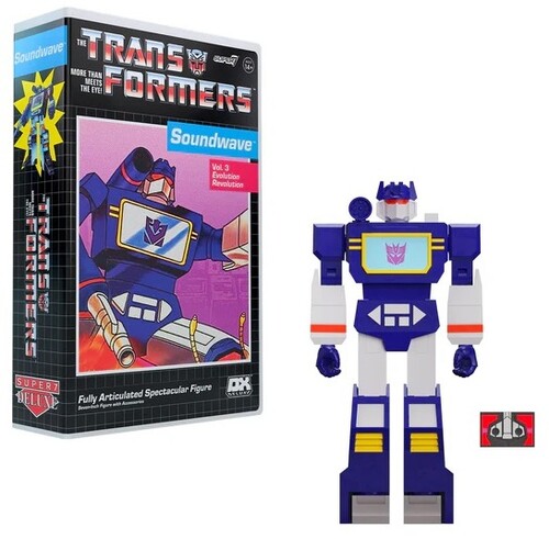 TRANSFORMERS DELUXE WAVE 01 (VHS) - SOUNDWAVE (VHS