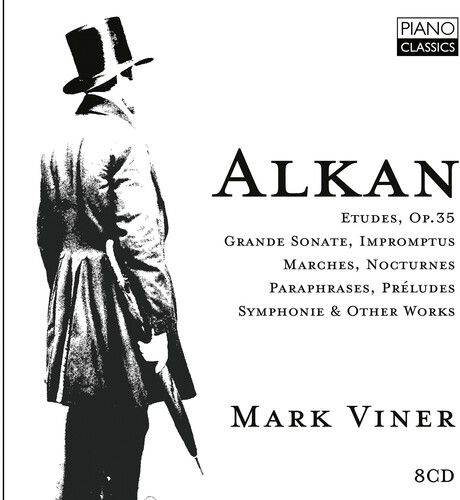 Mark Viner - Alkan: Etudes Op. 35 Grande Sonate Impromptus vinyl record cover
