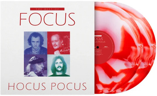 Best Of Focus (Hocus Pocus) - Limited 140-Gram Red & White Swirl Colored Vinyl [Import]