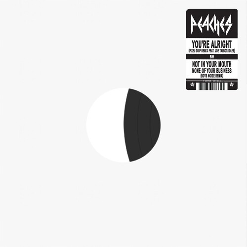 Peaches Remix 12 - Pixel Grip B/W Boys Noize