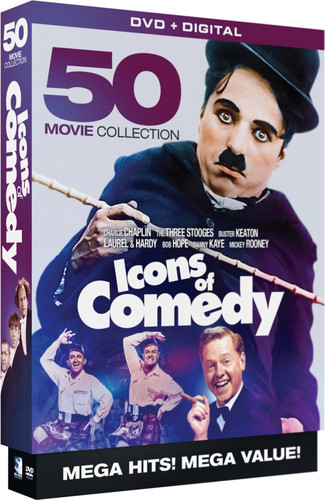 Icons of Comedy: 50 Movie MegaPack