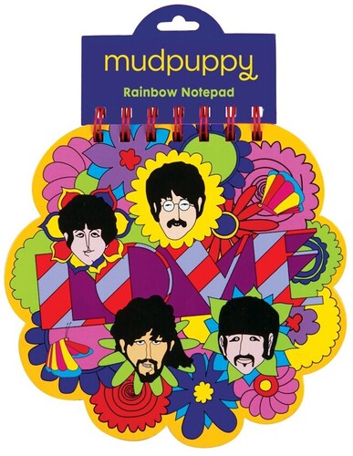 BEATLES YELLOW SUBMARINE RAINBOW NOTEPAD