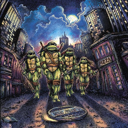 John Duprez - Teenage Mutant Ninja Turtles (Original Score) vinyl record cover