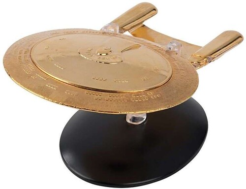 Star Trek Starships - Eaglemoss Hero Collector - Star Trek Starships - 20 - Gold Enterprise