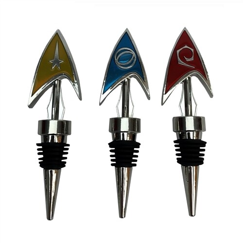 STAR TREK - TOS DELTA BOTTLE STOPPER SET OF 3