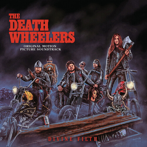 Death Wheelers - Divine Filth vinyl record cover
