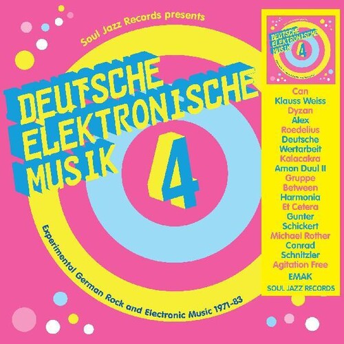 Soul Jazz Records Presents - Deutsche Elektronische Musik 4 - Experimental German Rock and  Electronic Music 1971-83