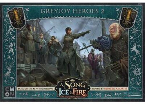 Song of Ice & Fire Minis Gm Greyjoy Heroes #2 - Song Of Ice & Fire Minis Gm Greyjoy Heroes #2
