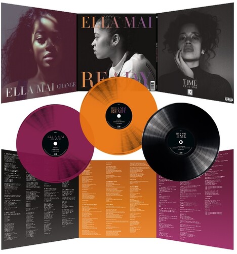 Ella Mai - Time Change Ready - Anniversay Vinyl [Black LP/Violet LP/Orange LP]