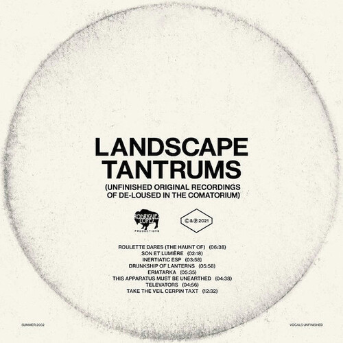 Landscape Tantrums: Unfinished Original Recordings Of De-Loused In The Comatorium - Clear Vinyl [Import]