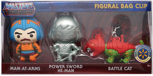 Monogram - Masters of the Universe Heroes (MOTU) - 3D Foam Figural Bag Clip – Limited Edition 3pc Collector’s Set