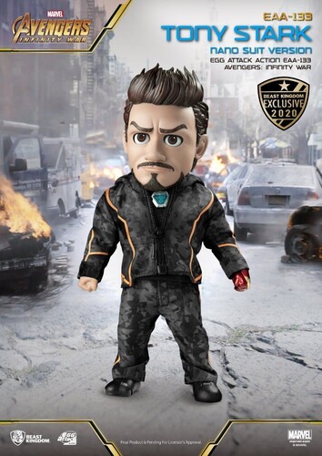 TONY STARK NANO SUIT COLL FIG