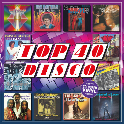 Top 40 Disco /  Various - 140-Gram Colored Vinyl [Import]