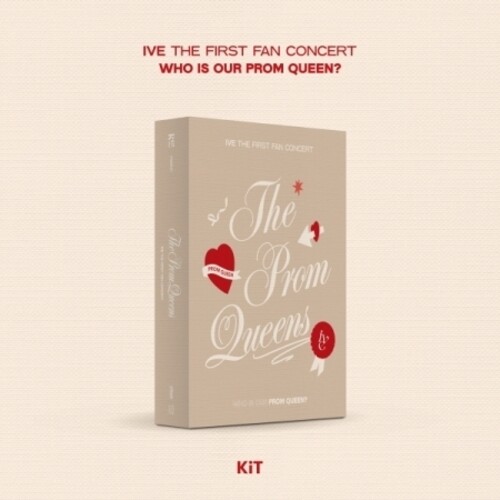 Ive - The Prom Queen - The First Fan Concert - Kit Video - incl. 40pg Photobook, 6pc Photocard Set, 6pc Polaroid Set + Poster