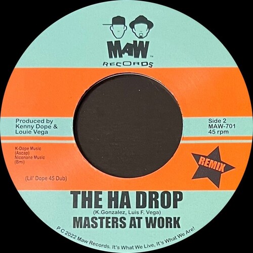 Masters At Work - Ha Drop (7'' Edits)