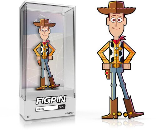 FIGPIN DISNEY 100TH WOODY ENAMEL PIN 1077