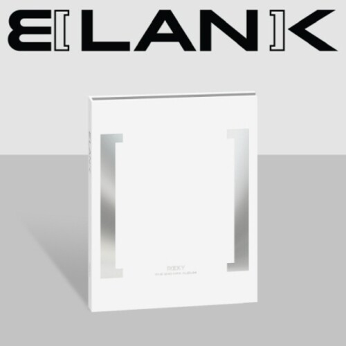 Blank - White Version - incl .6 Lyrics Postcards, Handwritten Sticker + 2 Photocards