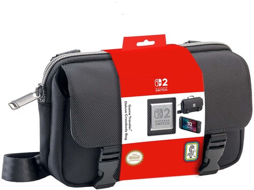 Switch 2 Accessory: Case - RDS Game Traveler Deluxe - Horizontal Crossbody Bag: Officially Licensed by Nintendo