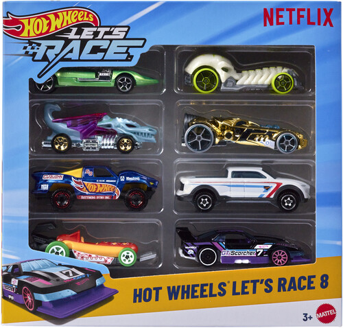 HOT WHEELS 164 LET'S 8 PACK