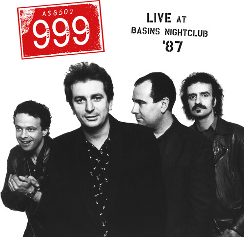 999 - Live At The Basins Nightclub '87 vinyl record cover