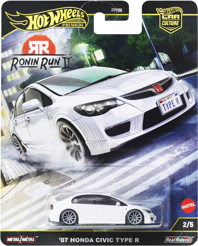 HOT WHEELS PREMIUM HONDA CIVIC FD2 TYPE R