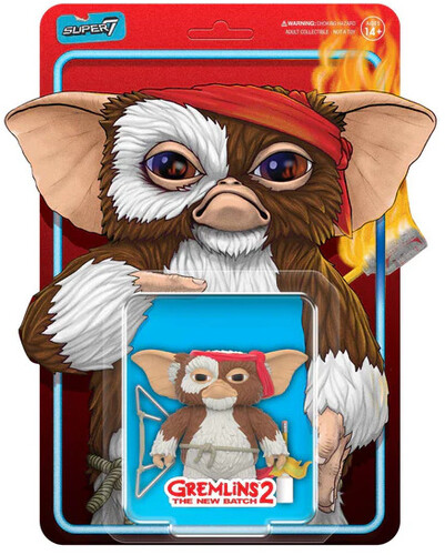 Gremlins ReAction Figures - Gizmo (Battle Ready Character Card)