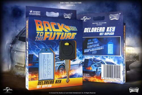 BACK TO THE FUTURE DELOREAN KEY|alliance entertainment