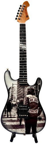 The Mini Axe - Bon Jovi - Forever - Mini Guitar Replica Collectible