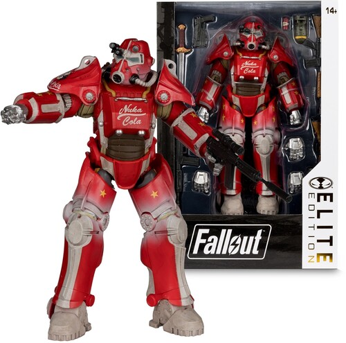 MCFARLANE ELITE ED 7IN FALLOUT 3 T-45B NUKA COLA