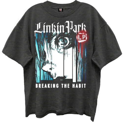 LINKIN PARK BREAKING THE HABIT GV TSHIRT BK LG