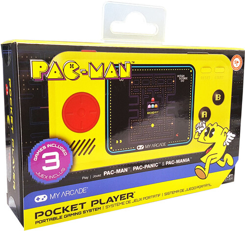 MY ARCADE DGUNL3227 PACMAN POCKET PLAYER HANDHELD