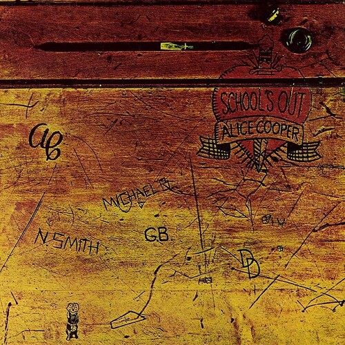 Alice Cooper - School's Out [180 Gram Audiophile Vinyl/Limited Anniversary Edition/Die-Cut Desk Cover & Panties]