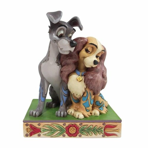 DISNEY TRADITIONS LADY & THE TRAMP 4.5IN FIGURE