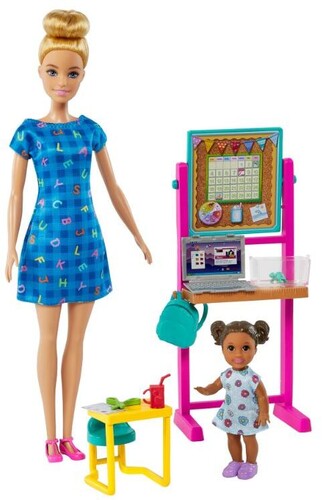 BARBIE I CAN BE KINDERGARTEN TEACHER BLONDE