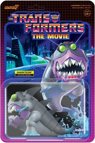 Transformers Reaction Figures Wv6 Sharkticon (G1)