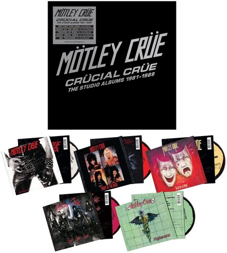 Crucial Crue: The Studio Albums 1981-1989