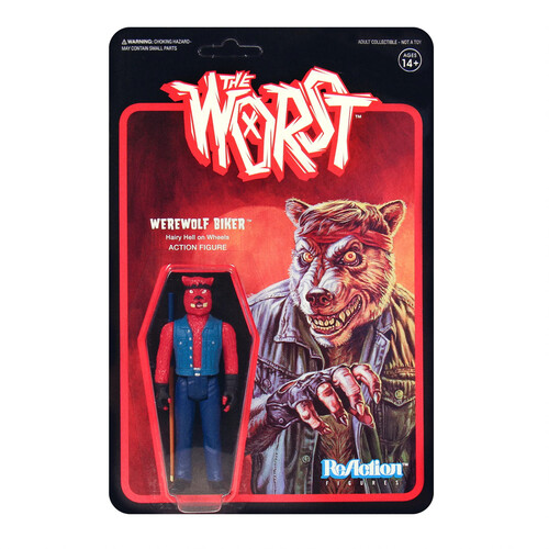 WORST REACTION FIGURE - WEREWOLF BIKER (COLOR 2)